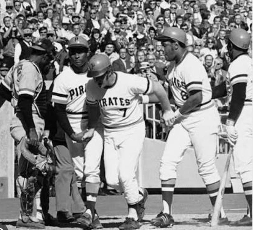 The Pirates in 1971. AP Photo.