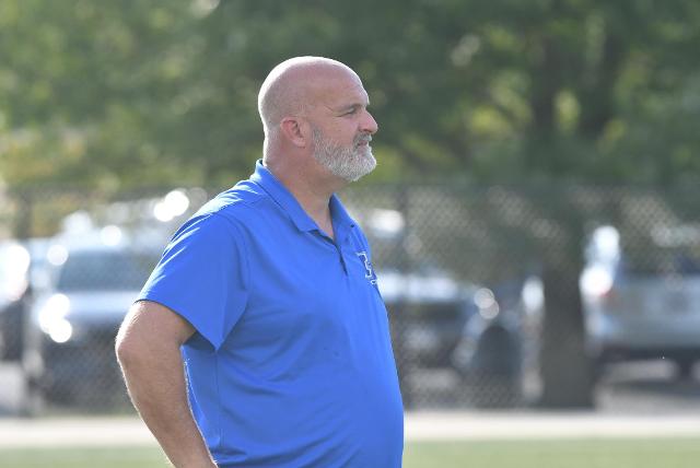 Marquette head boys soccer coach Brian Hoener.