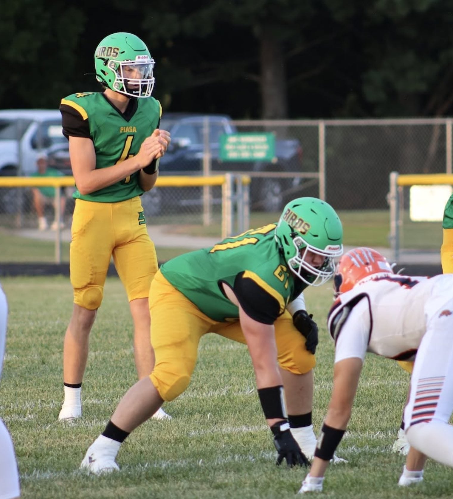 Piasa Birds' quarterback Carter Watson. (Southwestern Yearbook staff).