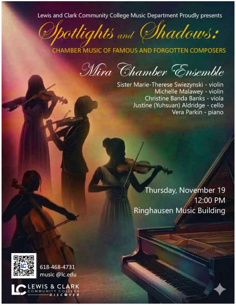 Mira Chamber Ensemble Brown Bag Event event flyer
