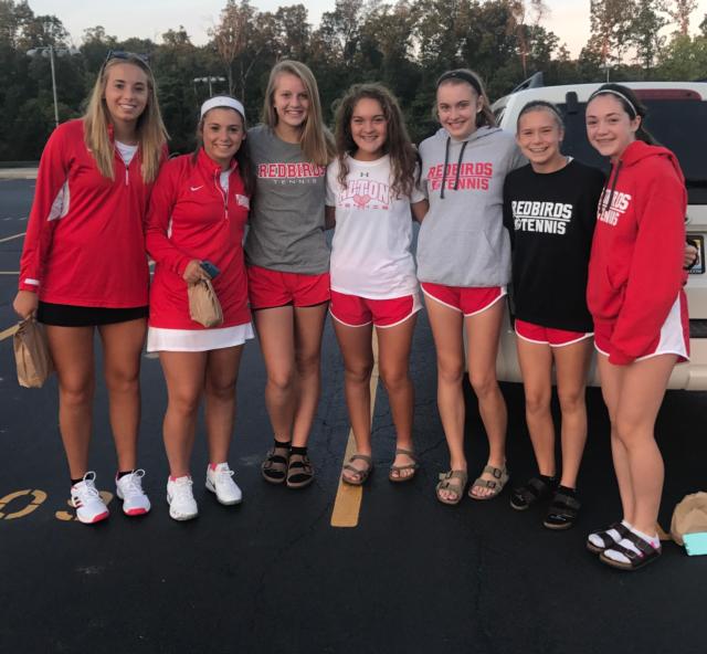 Alton High School's girls post strong weekend of tennis in JV, varsity