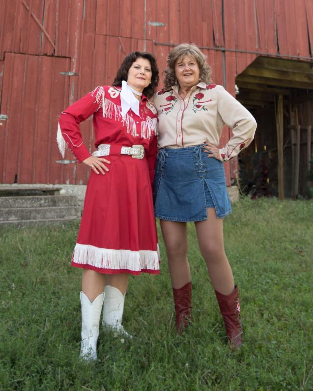 Photographer Bob Ahrens took Patsy and Lee to the real Country to get in the mood for the Fan-Favorite Production!