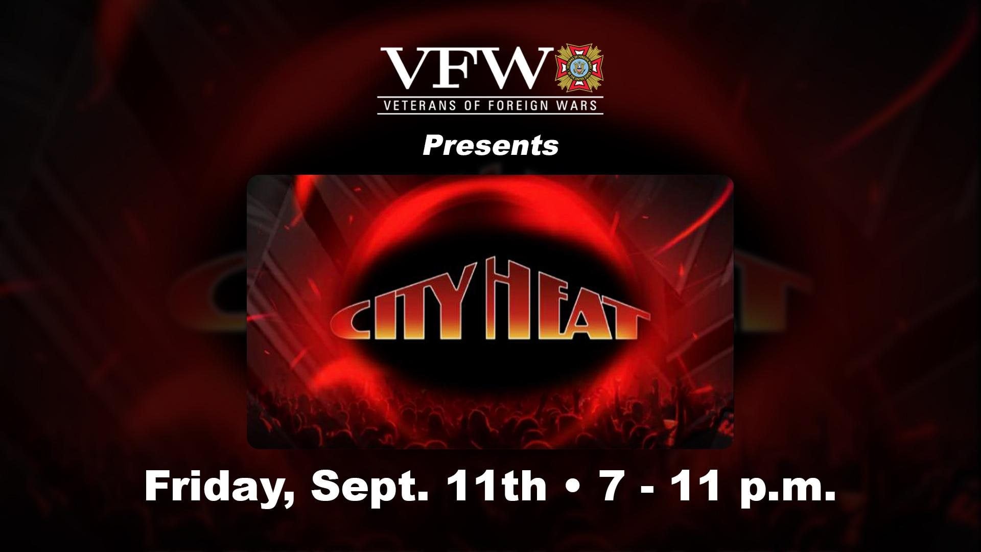 City Heat Live at VFW Post 1308