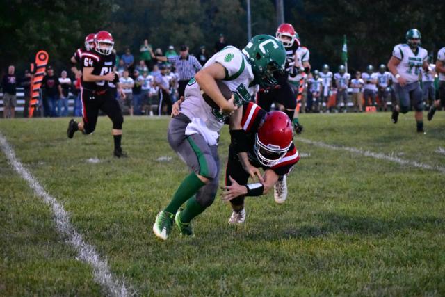 Carrollton and Calhoun battled to the end on Friday at Hardin. (All photos by Alison Godar)
