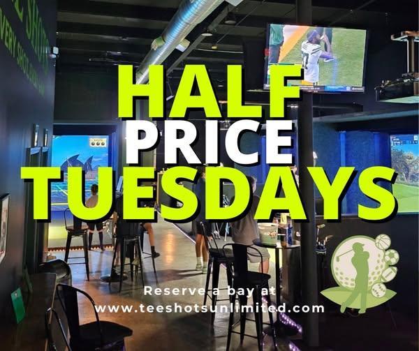 50% Off Multi-Sport Simulator Rental & More at Tee Shots Unlimited