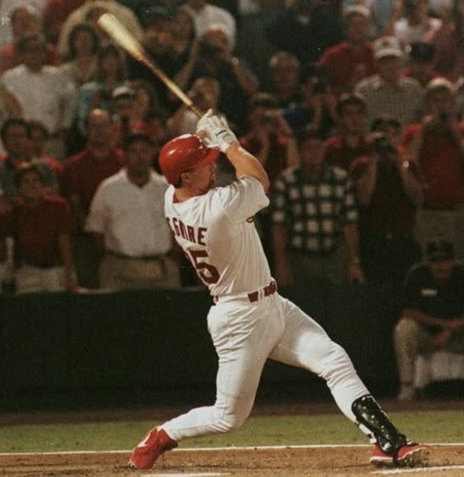 The Cards Mark McGwire.