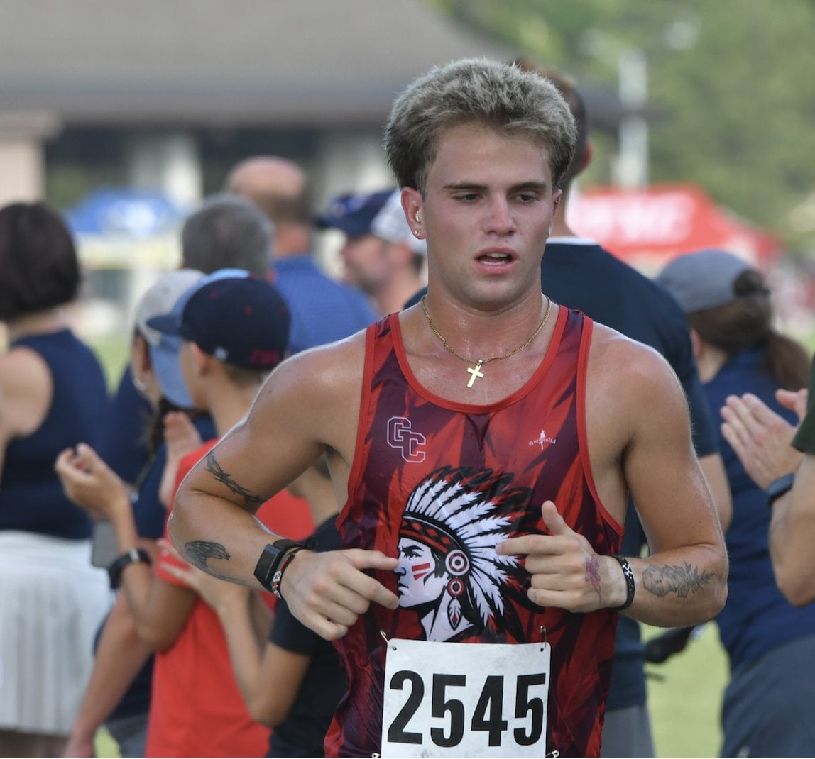 Granite City cross country sensation Landon Harris.