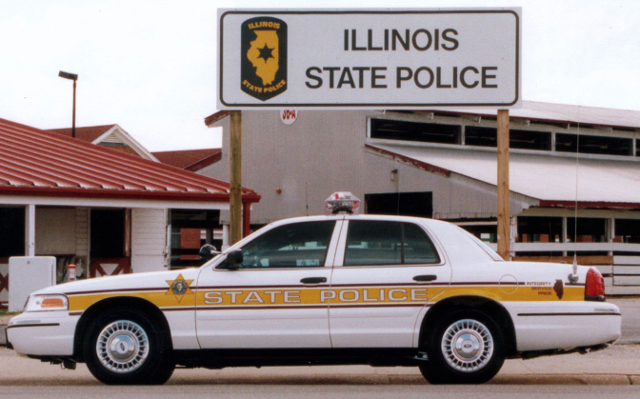 Illinois State Police Provide Security For 2022 Du Quoin State Fair.