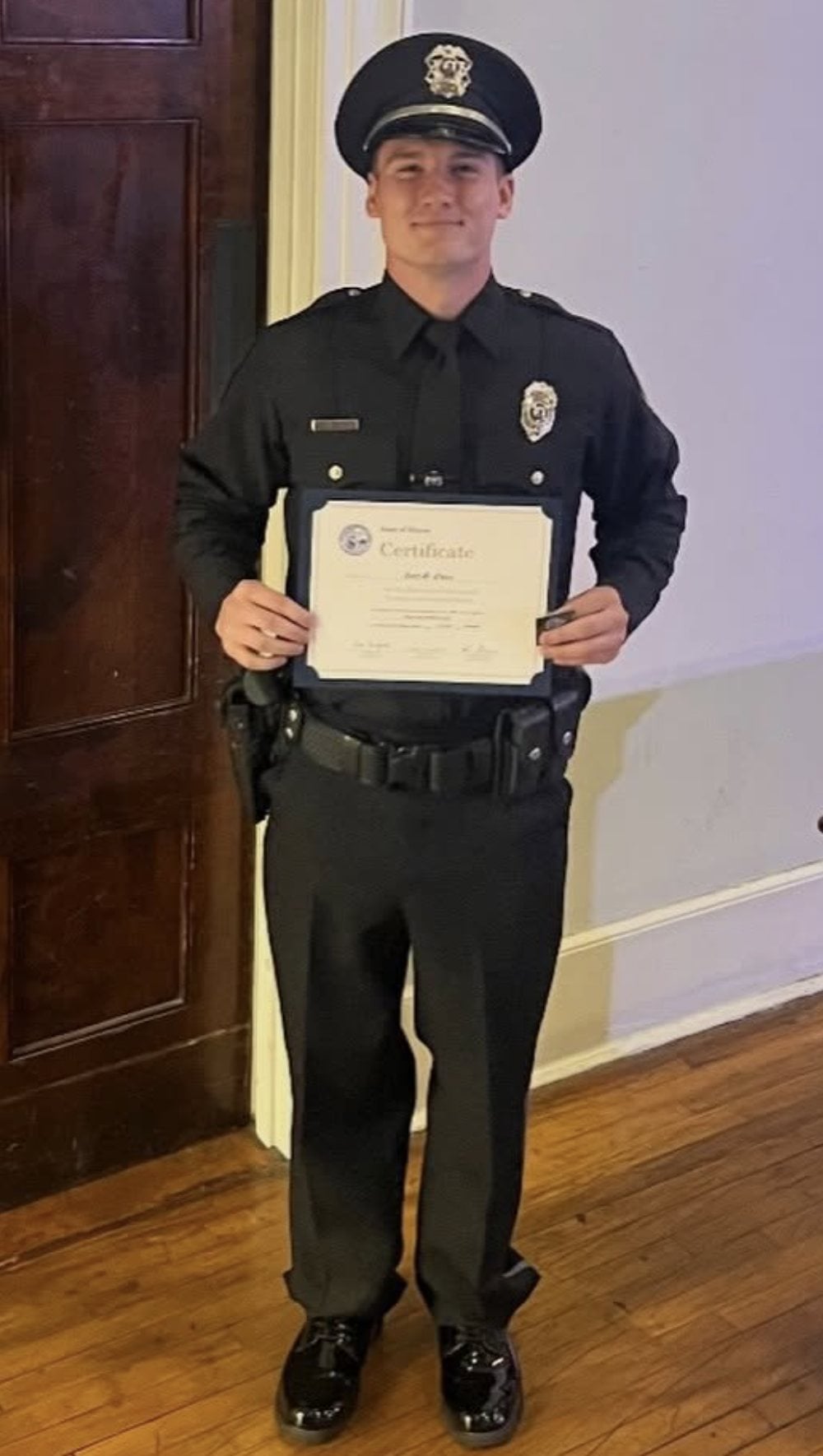 Alton Officer Zach Oster.