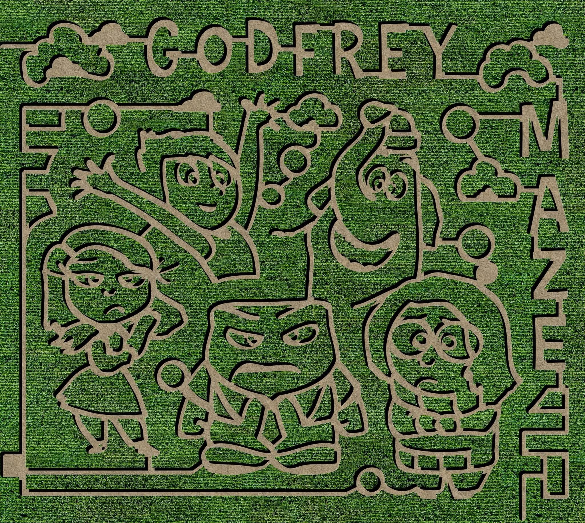 Opening Day for the Great Godfrey Maze