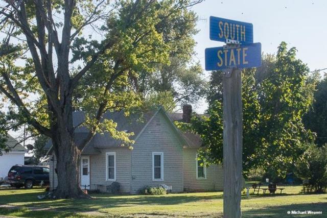 The quiet, small, village of Rockbridge was jolted Sunday night by a double stabbing homicide. This shows the area along an old state route that goes through the village where the double homicide occurred. (Photo by Michael Weaver)