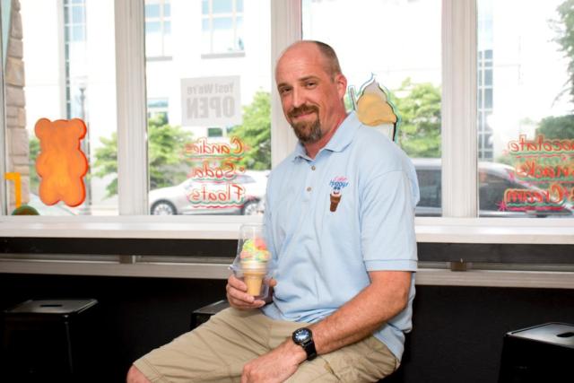 Ice Cream Caddie creator Jeff Hughart.