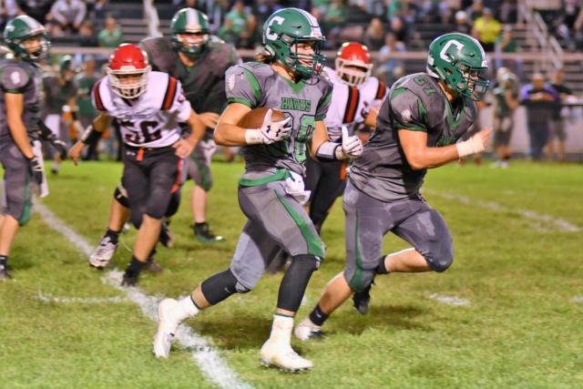 Carrollton and Greenfield-Northwestern will be one of the most anticipated prep football games of Friday night at Greenfield. (Photo by Bonnie Snyders)
