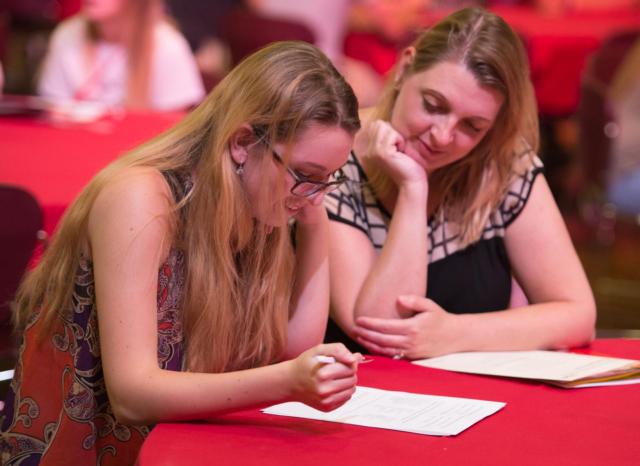 A prospective student considers the academic programming available at SIUE.