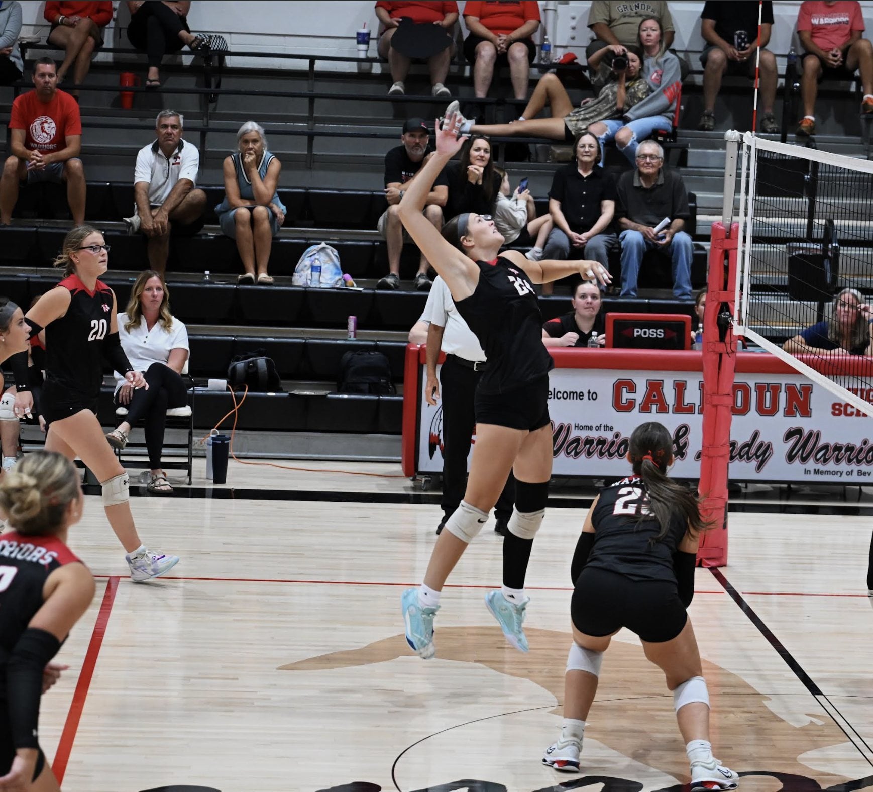 Lilly Pelletier of the Calhoun Warriors. (Photo by Bonnie Snyders).