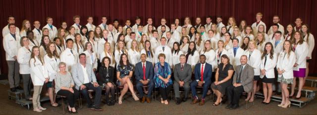 The SIUE School of Pharmacy Class of 2021.