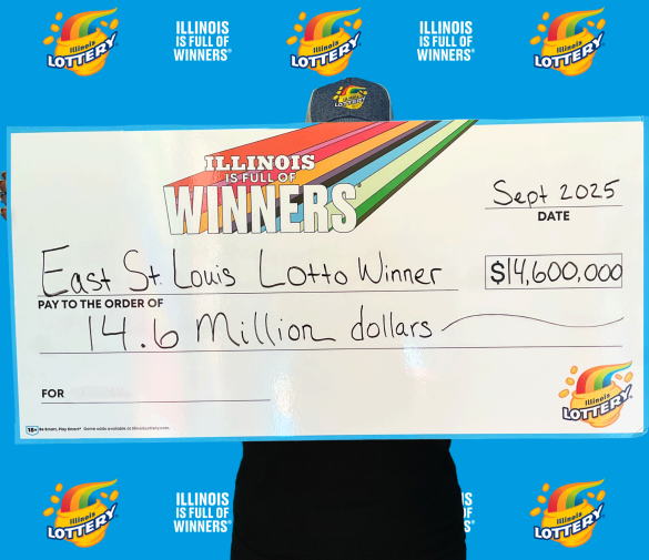 An Illinois Lottery player, nicknamed ”East St. Louis Lotto Winner,” recently claimed the $14.6 million Lotto jackpot while choosing to remain anonymous.