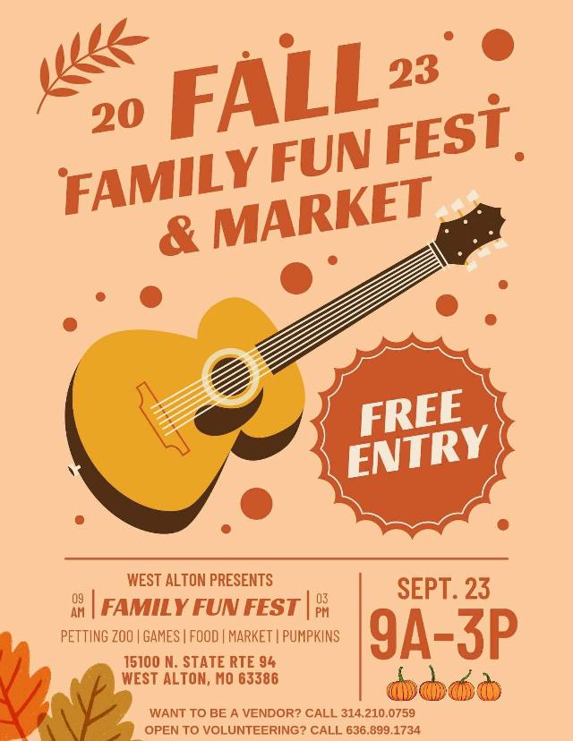 West Alton Family Fun Fest & Market Coming Up On Saturday
