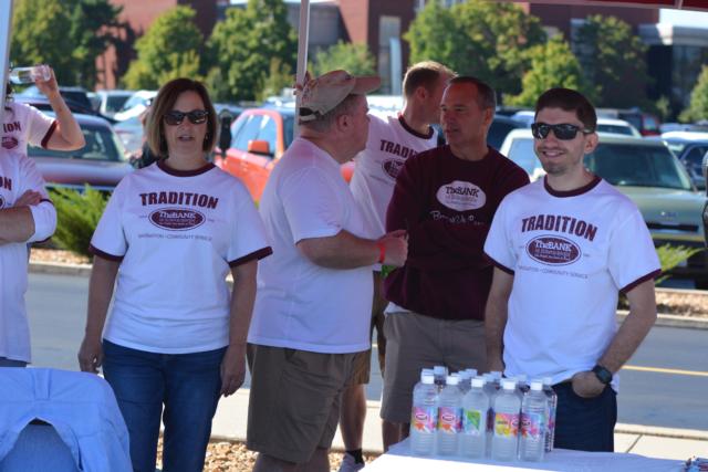 The Bank of Edwardsville is a strong walk supporter each year.