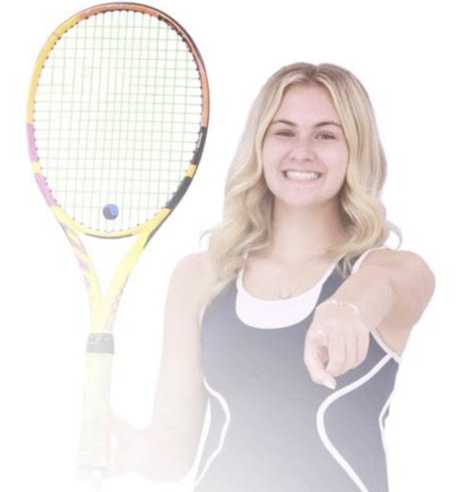 Jersey tennis player Neely Goetten.