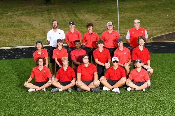 The Alton Redbirds boys golf team.