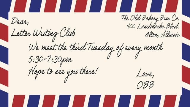 Letter Writing Club