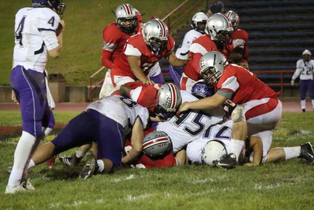 Though both teams' offense made it in to the zone frequently throughout the night, the real battle occurred with the defense. 