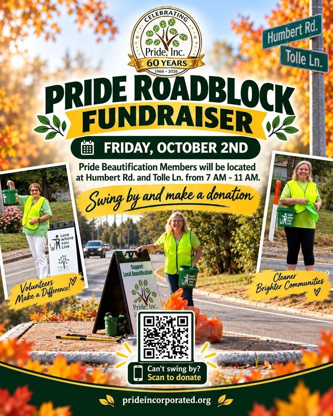 Pride Roadblock Fundraiser