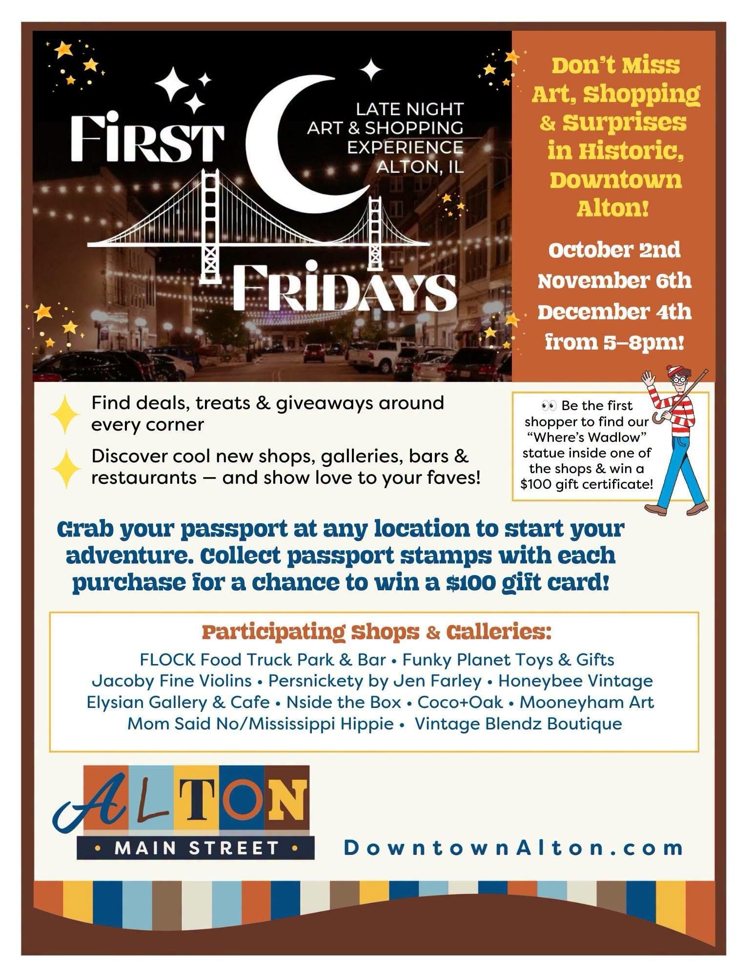 First Fridays Late Night Art & Shopping Experience