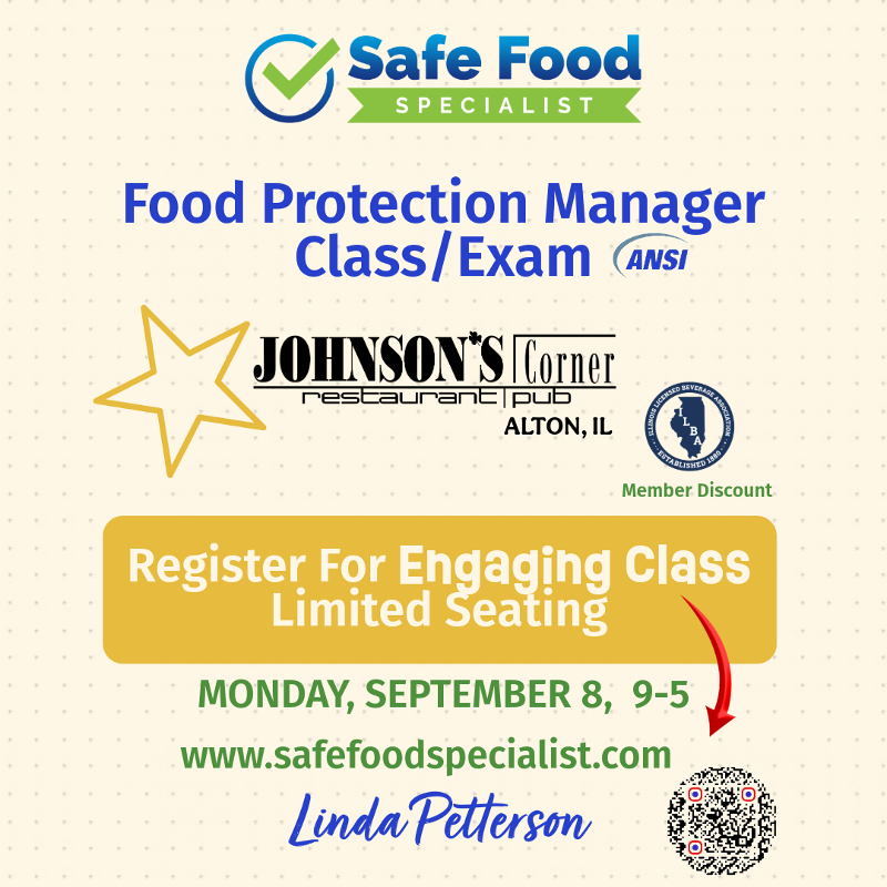 Certified Food Protection Manager Class/Exam