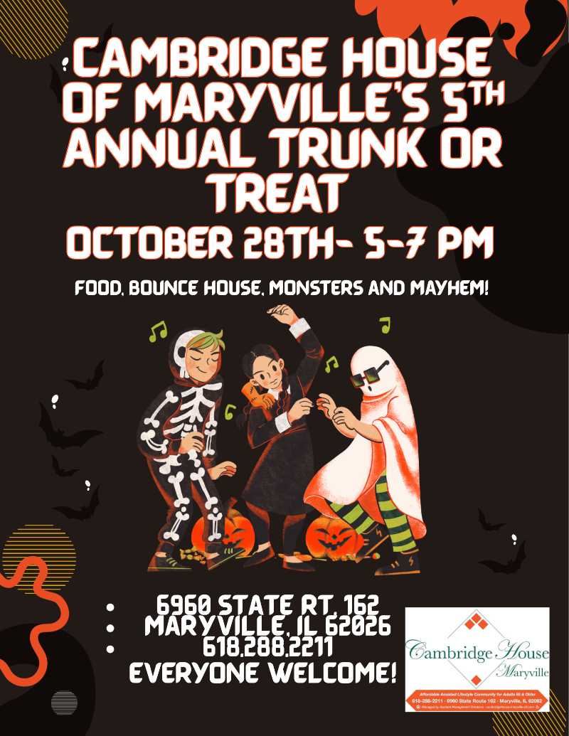 Cambridge House of Maryville's 5th Annual Trunk or Treat