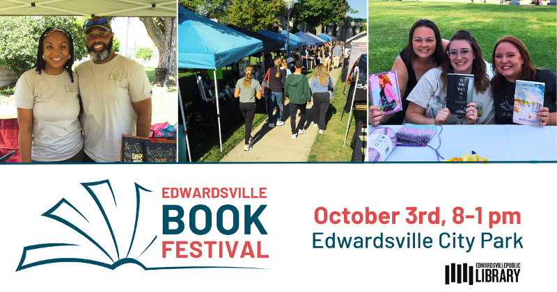 Edwardsville Book Festival event flyer