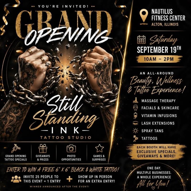 Still Standing Ink Tattoo Studio Grand Opening