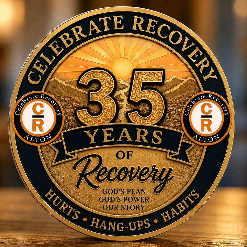 CELEBRATE RECOVERY ALTON event flyer