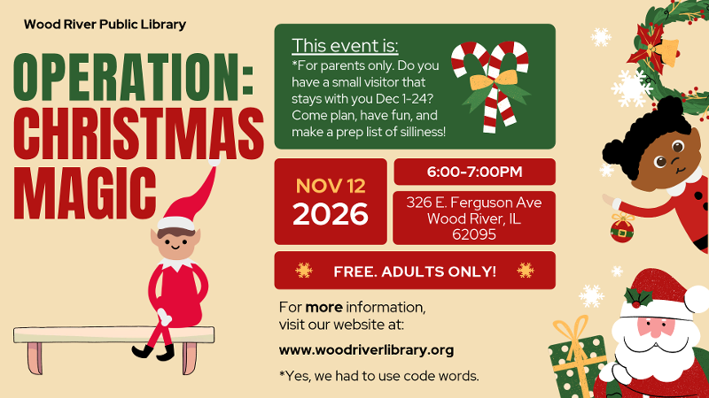 Operation: Christmas Magic event flyer
