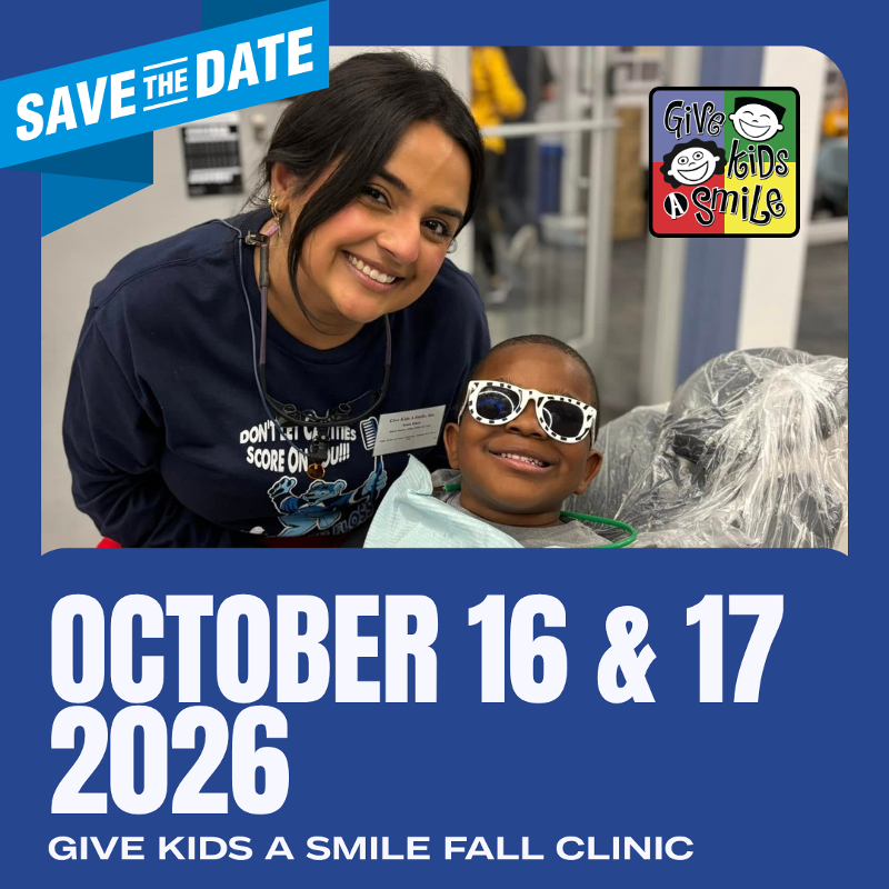 Free Dental Clinic for Children &ndash; Give Kids A Smile event flyer