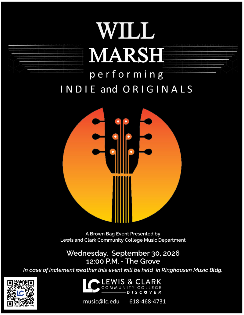 Will Marsh Performing Indie and Original  event flyer