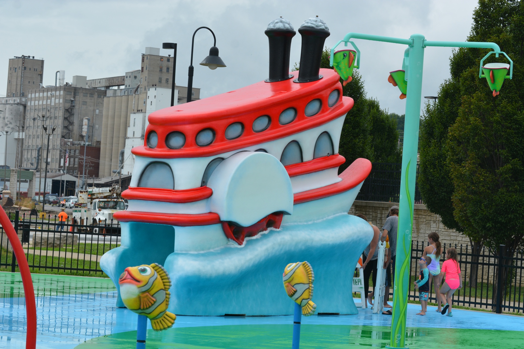 It Is Here Alton Splash Pad Is Officially Open Friday Afternoon