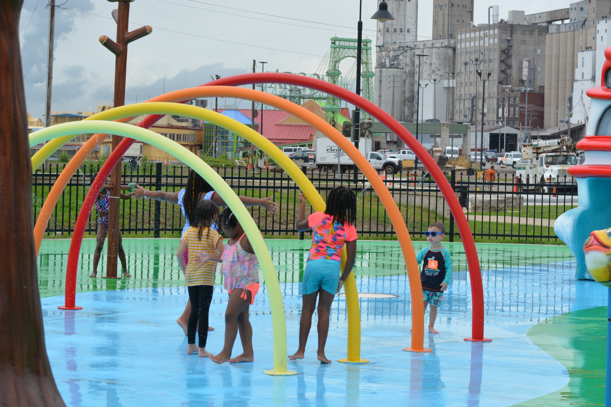It Is Here Alton Splash Pad Is Officially Open Friday Afternoon